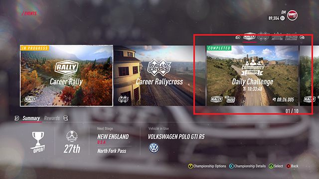 DiRT Rally 2.0 как быстро заработать?