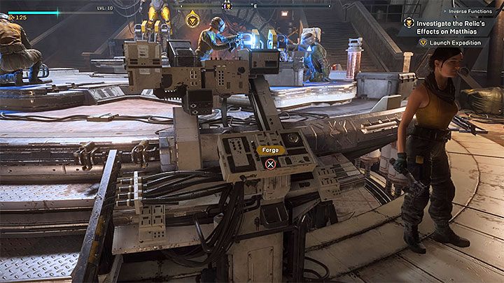anthem где найти кузницу?
