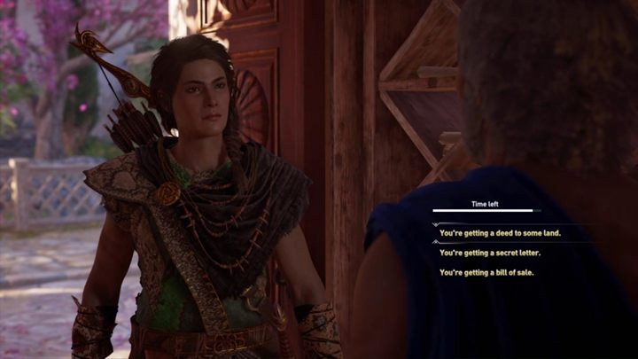 Assassins Oddysey - помочь девушке - Коринф