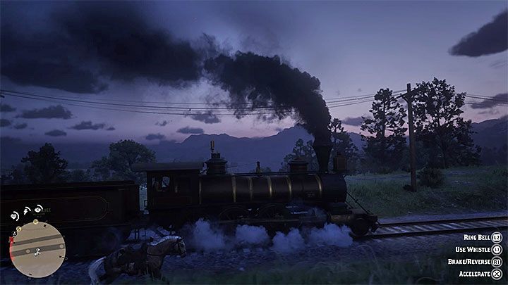Red Dead Redemption 2 - кража поезда