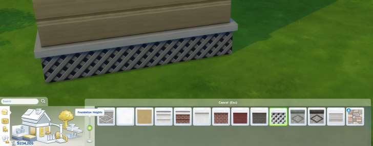 sims 4 фундамент
